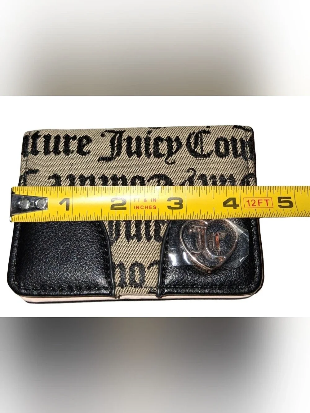 Juicy Couture Snap Shut Wallet W/ Keyring NWT